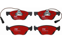 Brake Pad Set, disc brake DTEC COTEC GDB1212DTE TRW