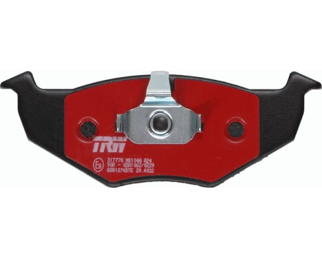 Brake Pad Set, disc brake DTEC COTEC GDB1274DTE TRW, Image 3