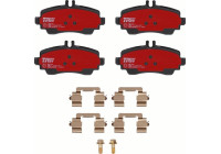 Brake Pad Set, disc brake DTEC COTEC GDB1293DTE TRW