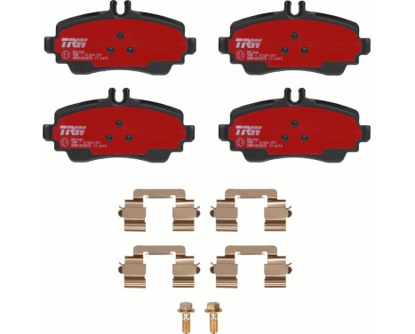 Brake Pad Set, disc brake DTEC COTEC GDB1293DTE TRW