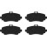 Brake Pad Set, disc brake DTEC COTEC GDB1293DTE TRW, Thumbnail 2