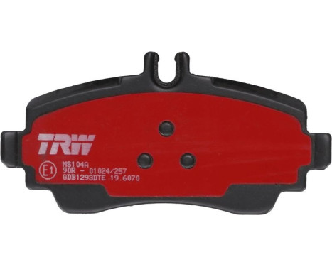 Brake Pad Set, disc brake DTEC COTEC GDB1293DTE TRW, Image 3