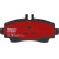 Brake Pad Set, disc brake DTEC COTEC GDB1293DTE TRW, Thumbnail 3