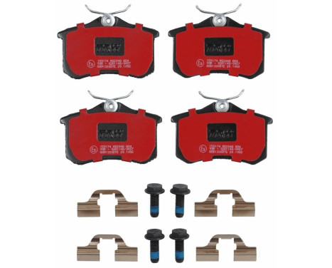 Brake Pad Set, disc brake DTEC COTEC GDB1330DTE TRW, Image 2