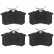 Brake Pad Set, disc brake DTEC COTEC GDB1330DTE TRW, Thumbnail 3