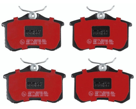 Brake Pad Set, disc brake DTEC COTEC GDB1330DTE TRW, Image 4