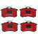 Brake Pad Set, disc brake DTEC COTEC GDB1330DTE TRW, Thumbnail 4