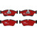 Brake Pad Set, disc brake DTEC COTEC GDB1348DTE TRW
