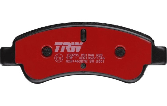 Brake Pad Set, disc brake DTEC COTEC GDB1463DTE TRW, Image 3