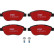 Brake Pad Set, disc brake DTEC COTEC GDB1464DTE TRW