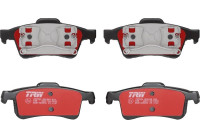 Brake Pad Set, disc brake DTEC COTEC GDB1469DTE TRW