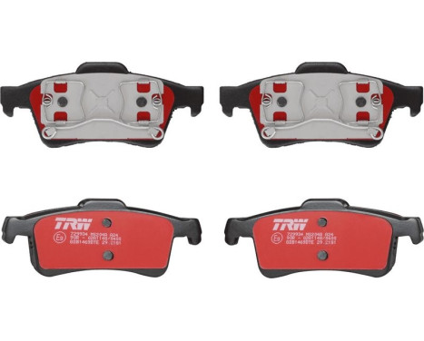 Brake Pad Set, disc brake DTEC COTEC GDB1469DTE TRW