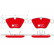 Brake Pad Set, disc brake DTEC COTEC GDB1498DTE TRW