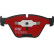 Brake Pad Set, disc brake DTEC COTEC GDB1498DTE TRW, Thumbnail 4