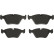 Brake Pad Set, disc brake DTEC COTEC GDB1531DTE TRW, Thumbnail 2