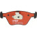 Brake Pad Set, disc brake DTEC COTEC GDB1531DTE TRW, Thumbnail 3
