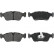 Brake Pad Set, disc brake DTEC COTEC GDB1550DTE TRW