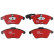 Brake Pad Set, disc brake DTEC COTEC GDB1550DTE TRW, Thumbnail 3