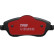 Brake Pad Set, disc brake DTEC COTEC GDB1570DTE TRW, Thumbnail 4