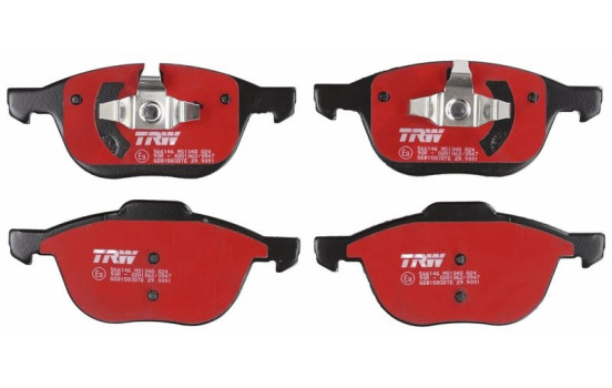 Brake Pad Set, disc brake DTEC COTEC GDB1583DTE TRW, Image 2