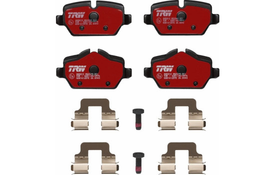 Brake Pad Set, disc brake DTEC COTEC GDB1612DTE TRW