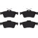 Brake Pad Set, disc brake DTEC COTEC GDB1621DTE TRW, Thumbnail 2