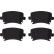 Brake Pad Set, disc brake DTEC COTEC GDB1622DTE TRW, Thumbnail 2