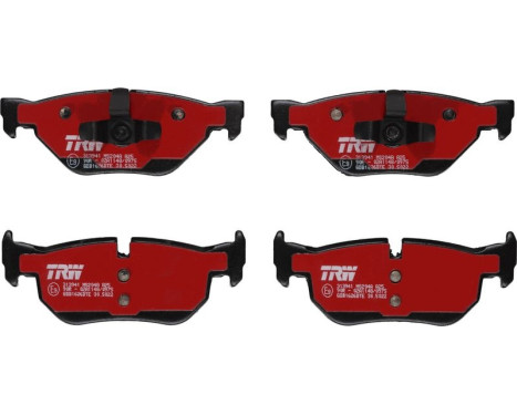 Brake Pad Set, disc brake DTEC COTEC GDB1626DTE TRW