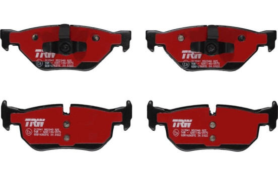 Brake Pad Set, disc brake DTEC COTEC GDB1626DTE TRW