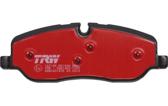 Brake Pad Set, disc brake DTEC COTEC GDB1631DTE TRW, Image 3
