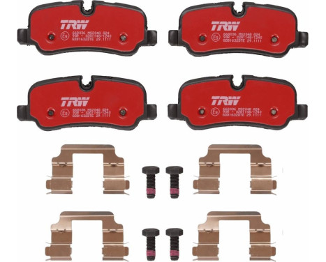 Brake Pad Set, disc brake DTEC COTEC GDB1632DTE TRW