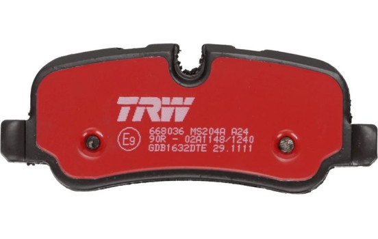 Brake Pad Set, disc brake DTEC COTEC GDB1632DTE TRW, Image 3