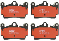 Brake Pad Set, disc brake DTEC COTEC GDB1653DTE TRW