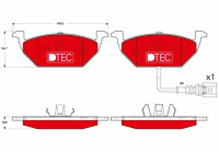 Brake Pad Set, disc brake DTEC COTEC GDB1658DTE TRW