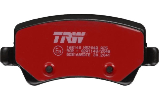Brake Pad Set, disc brake DTEC COTEC GDB1685DTE TRW, Image 3