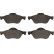 Brake Pad Set, disc brake DTEC COTEC GDB1687DTE TRW, Thumbnail 2