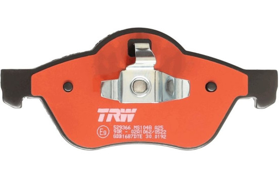 Brake Pad Set, disc brake DTEC COTEC GDB1687DTE TRW, Image 3
