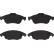 Brake Pad Set, disc brake DTEC COTEC GDB1690DTE TRW, Thumbnail 2