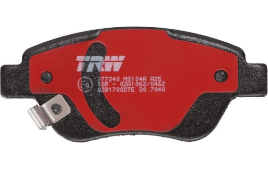 Brake Pad Set, disc brake DTEC COTEC GDB1700DTE TRW, Image 3