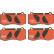 Brake Pad Set, disc brake DTEC COTEC GDB1733DTE TRW