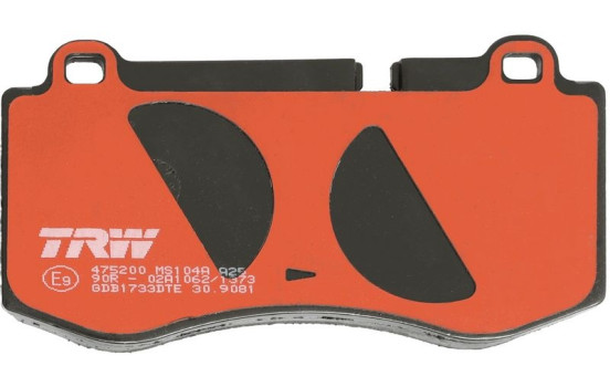 Brake Pad Set, disc brake DTEC COTEC GDB1733DTE TRW, Image 3