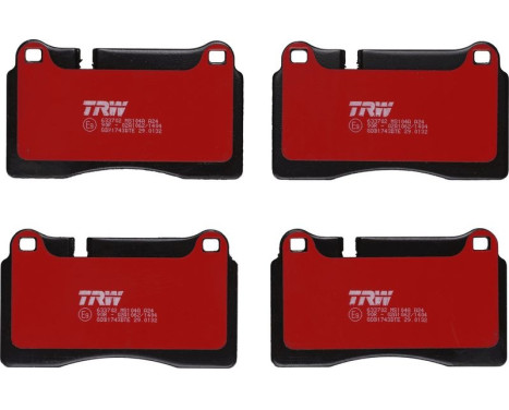 Brake Pad Set, disc brake DTEC COTEC GDB1743DTE TRW