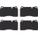 Brake Pad Set, disc brake DTEC COTEC GDB1743DTE TRW, Thumbnail 2