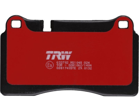 Brake Pad Set, disc brake DTEC COTEC GDB1743DTE TRW, Image 3