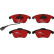 Brake Pad Set, disc brake DTEC COTEC GDB1762DTE TRW