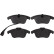 Brake Pad Set, disc brake DTEC COTEC GDB1762DTE TRW, Thumbnail 2