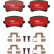 Brake Pad Set, disc brake DTEC COTEC GDB1763DTE TRW