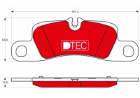 Brake Pad Set, disc brake DTEC COTEC GDB1839DTE TRW