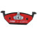 Brake Pad Set, disc brake DTEC COTEC GDB1984DTE TRW, Thumbnail 4