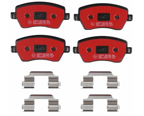 Brake Pad Set, disc brake DTEC COTEC GDB3332DTE TRW, Image 2